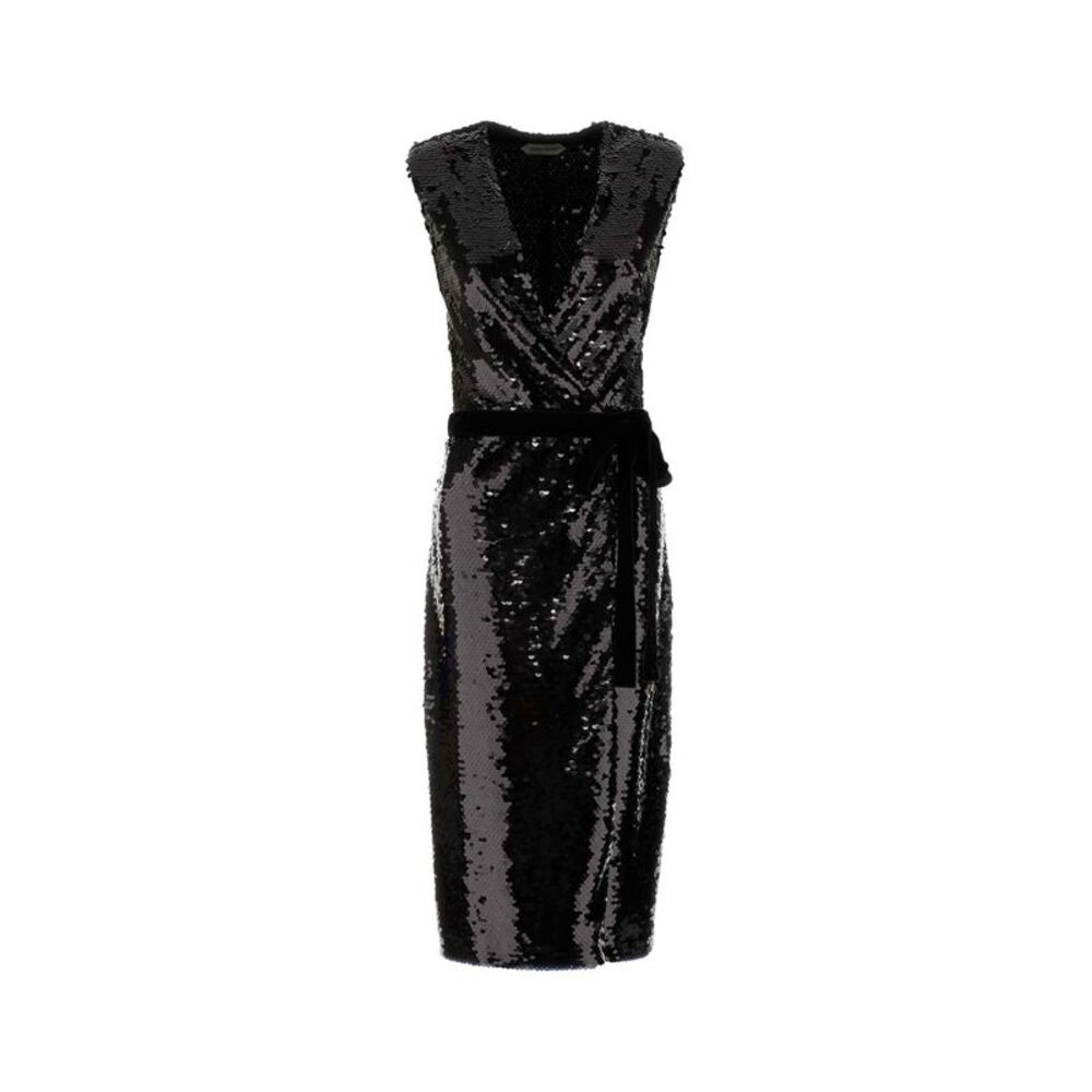 Alberta Ferretti Women Embellished Crepe Dress
